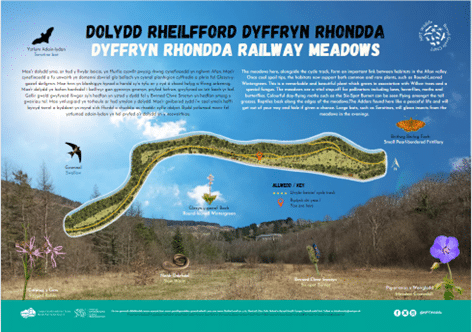 Nature Information Panels procured to be installed along the cycleway.